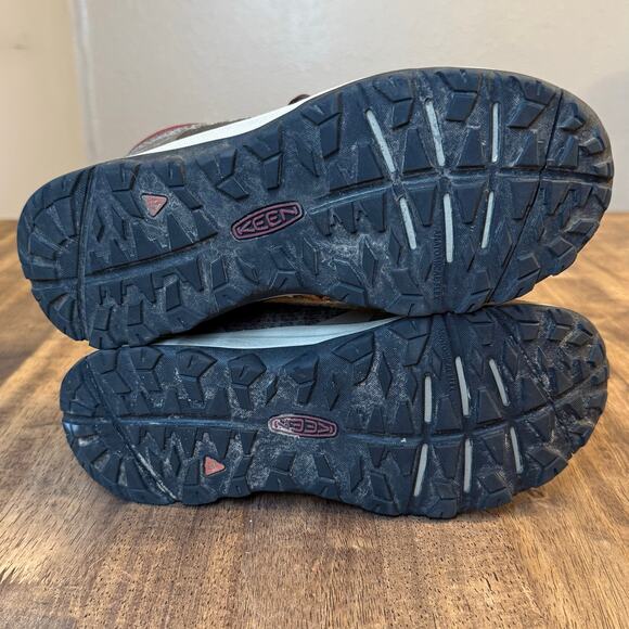 KEEN Terradora II Waterproof Mid Hiking Boots Canteen/Andorra Women’s Size 7.5 - Picture 10 of 12